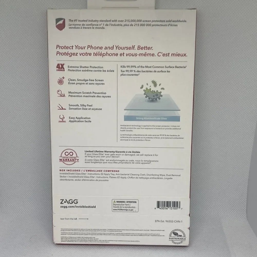 Invisible Shield glass elite for iPhone 5.4 protection
